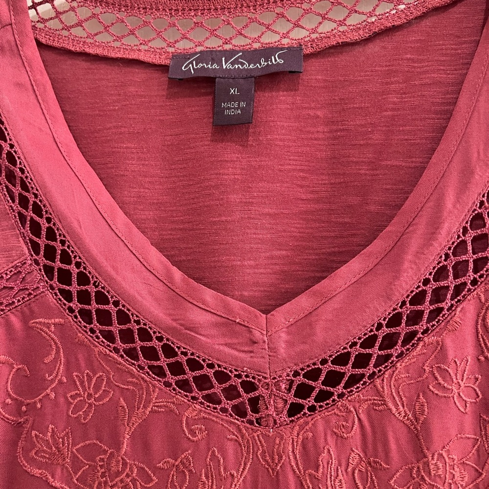Orvis blouse XL beautiful color